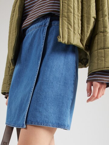 Jupe 'Elena' MSCH COPENHAGEN en bleu