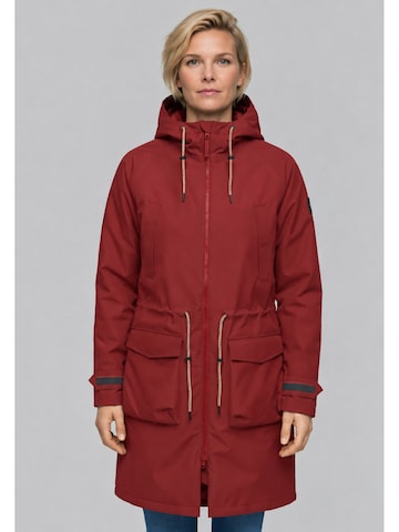 Derbe Performance Jacket 'Phoebholm Dog' in Red: front