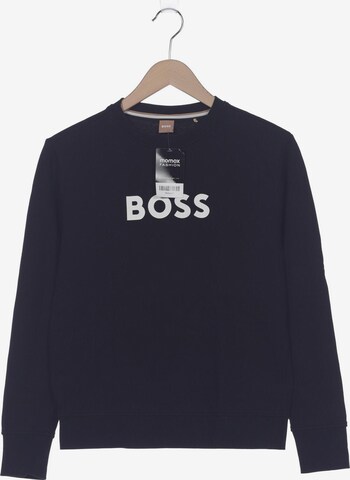 BOSS Black Sweatshirt & Zip-Up Hoodie in S in Black: front