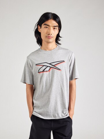 Reebok Sportshirt in Grau: Vorderseite