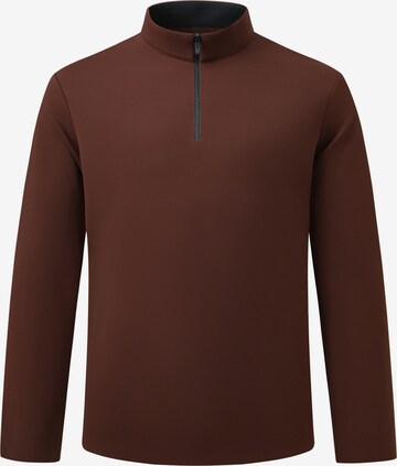 ALLTHEMEN Shirt 'Fluss' in Red: front