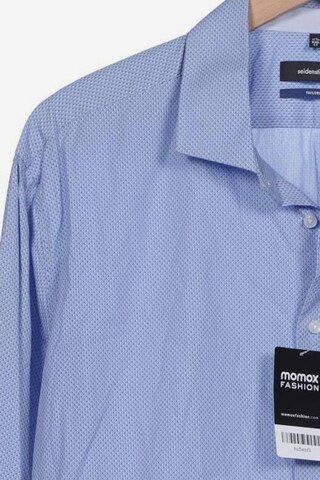 SEIDENSTICKER Button Up Shirt in XXL in Blue