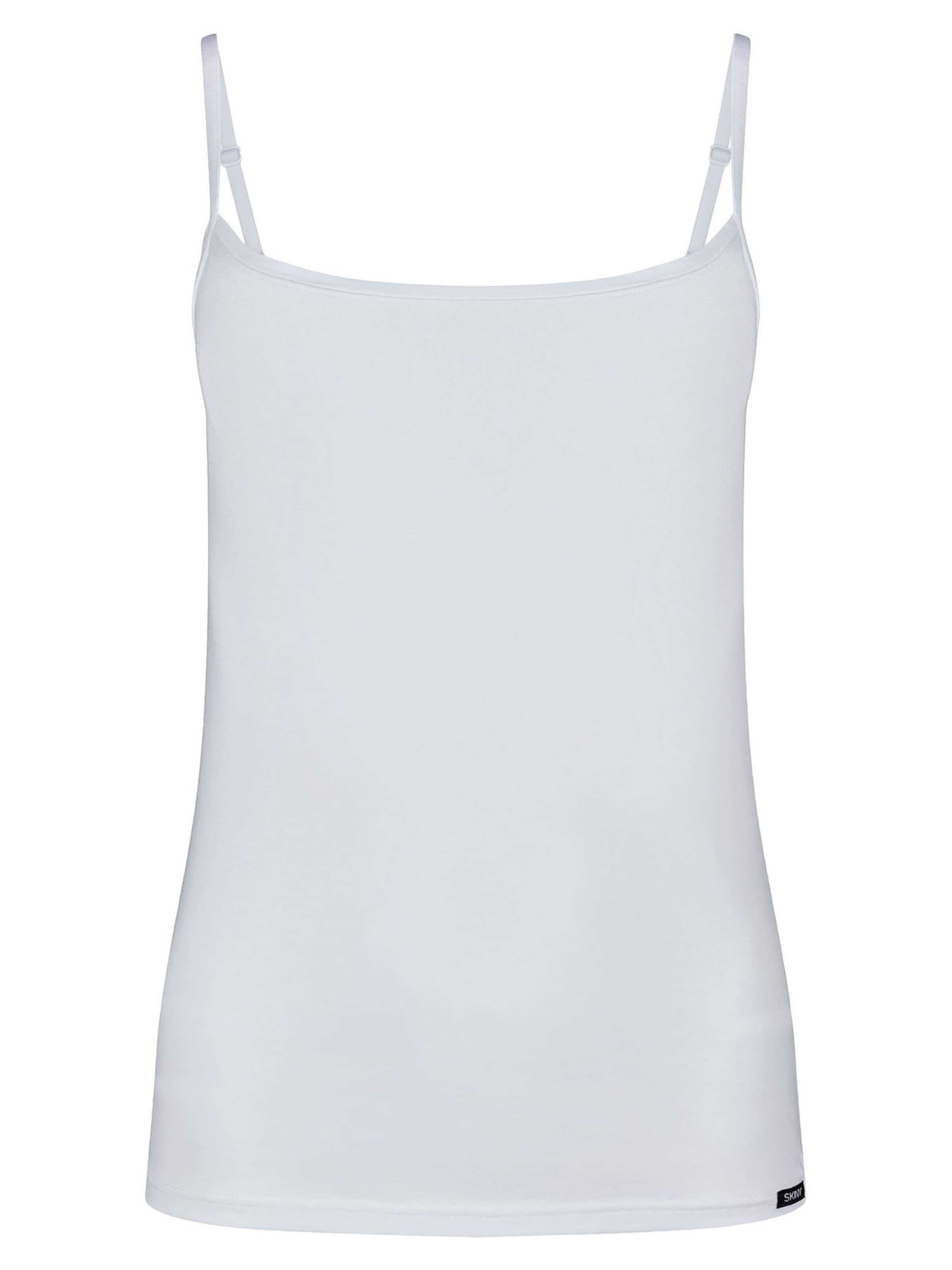 Haut ' Cotton Essentials ' Skiny en blanc