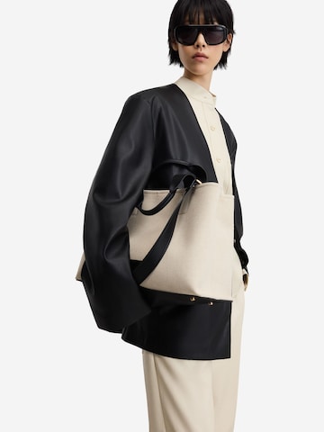 smėlio Adolfo Dominguez Standartinis Klostuotos kelnės