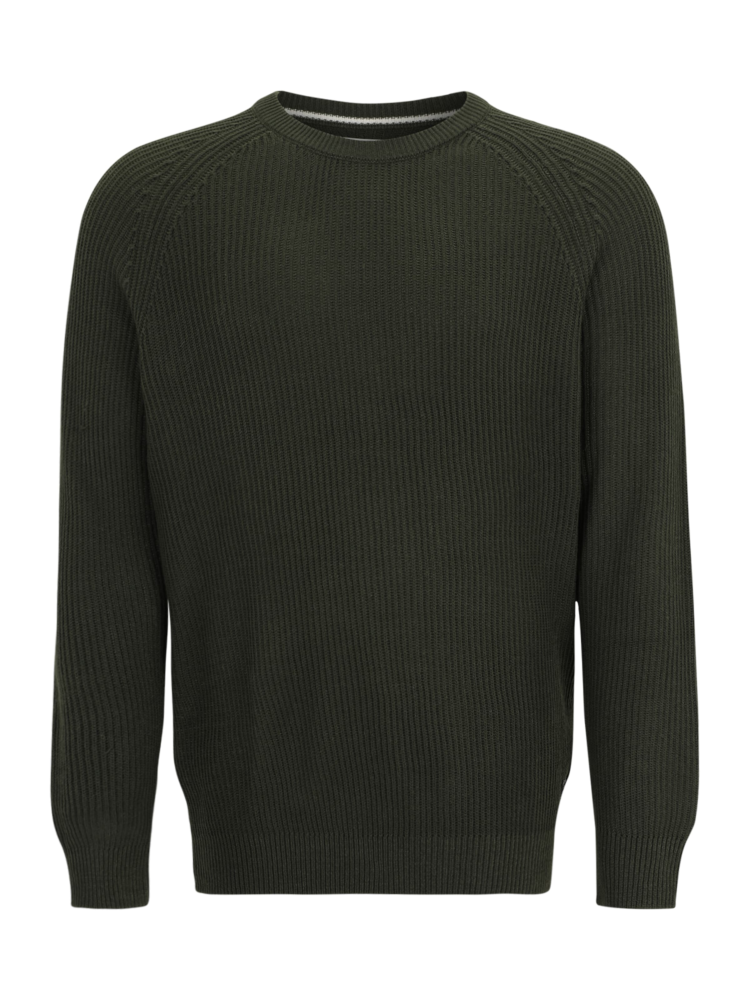 Jack & Jones Plus Kampsun, värv roheline: eest vaates