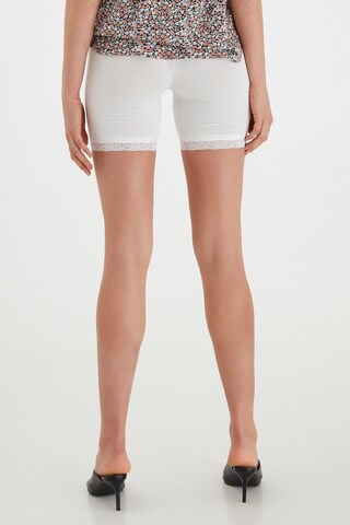 b.young Skinny Shorts 'BYPAMULA' in Weiß