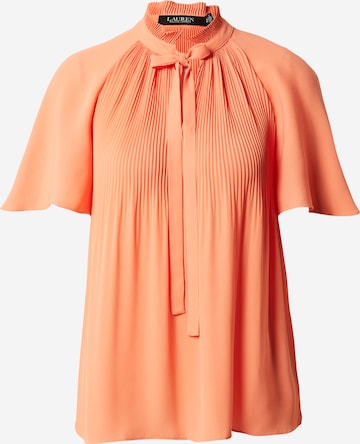 Lauren Ralph Lauren - Blusa 'Adar' em laranja: frente