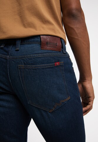 MUSTANG Slimfit Jeans ' Harlem ' in Blau