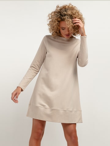 Robe TESSITA en beige : devant