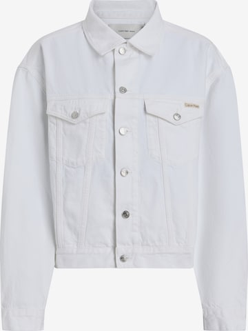 Calvin Klein JeansPrijelazna jakna - plava boja: prednji dio