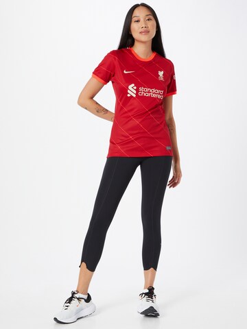 NIKE Spordisärk 'Liverpool FC 2021/22 Stadium Home', värv punane