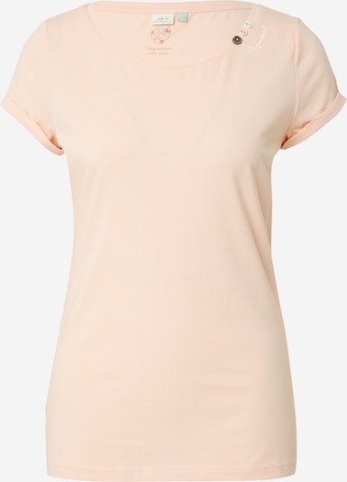 Ragwear T-Shirt 'FLLORAH' in pfirsich / weiß, Produktansicht