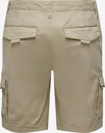 Only & Sons Regular Cargo Pants 'DEAN-MIKE' in Grey