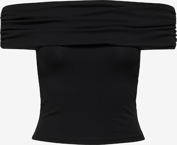 ONLY Koszulka w kolorze czarny: przód