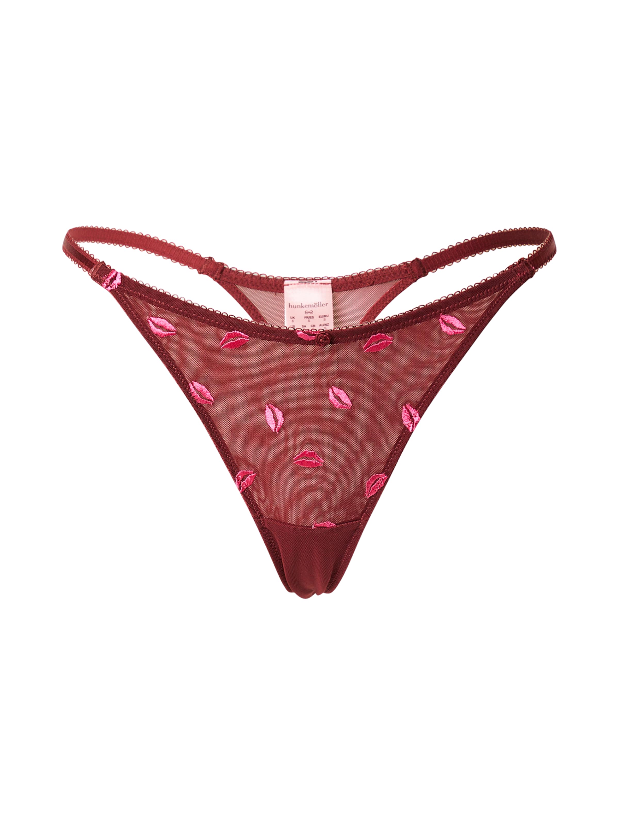 Hunkemöller String in Rot: Vorderseite
