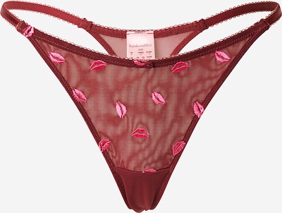 Hunkemöller Tanga gaćice u roza / tamno crvena, Pregled proizvoda