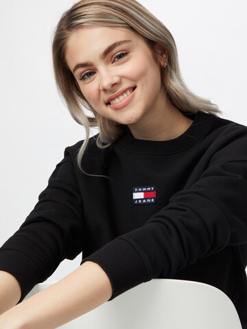 Tommy Jeans Sweatshirt i svart