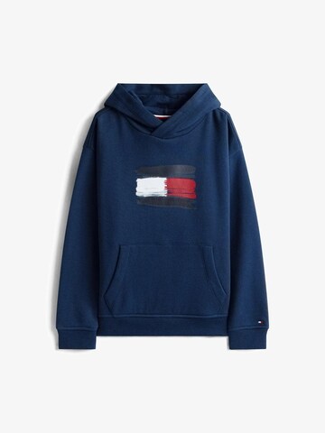 TOMMY HILFIGER Sweatshirt 'FLAG JUNIOR' in Blau: Vorderseite