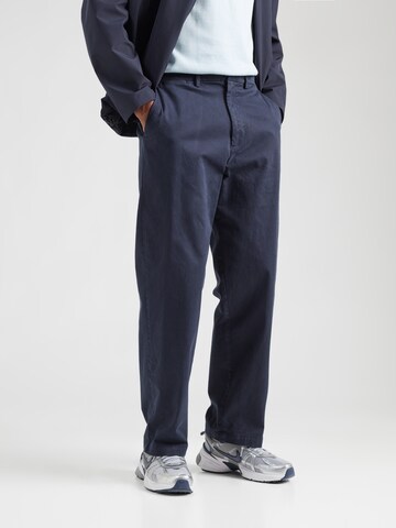 GAP Baggy Chino trousers in Blue: front
