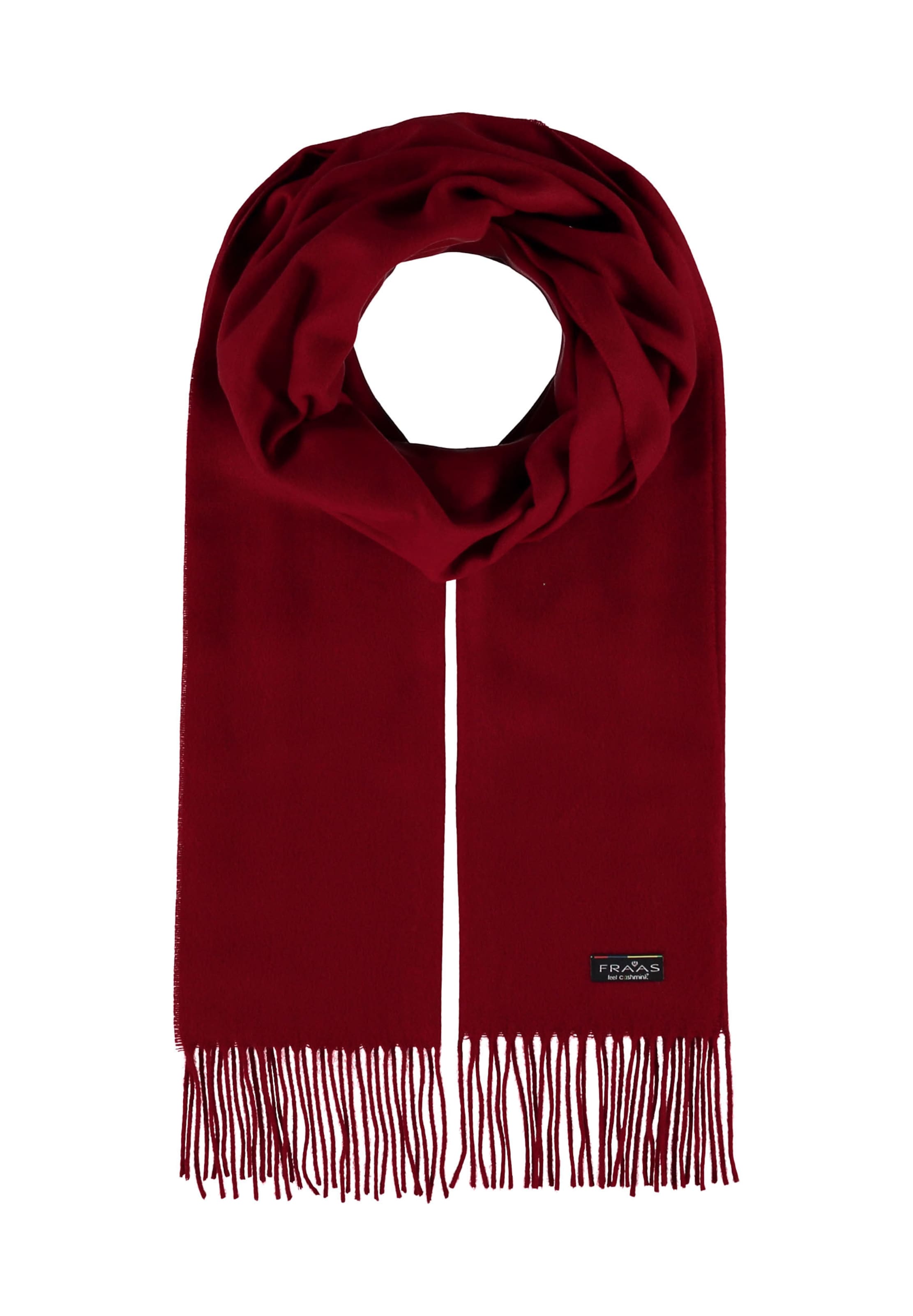 FRAAS Scarf in Red: front