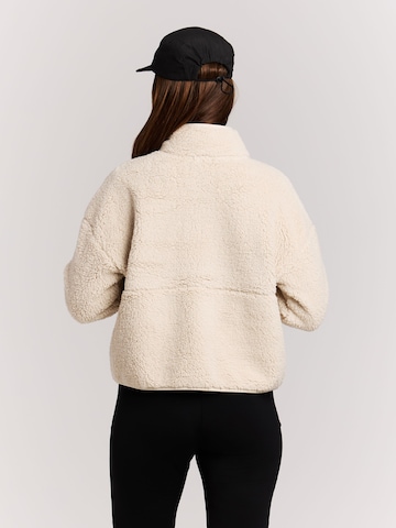 PROTEST Fleece jas 'PRTLUX' in Wit