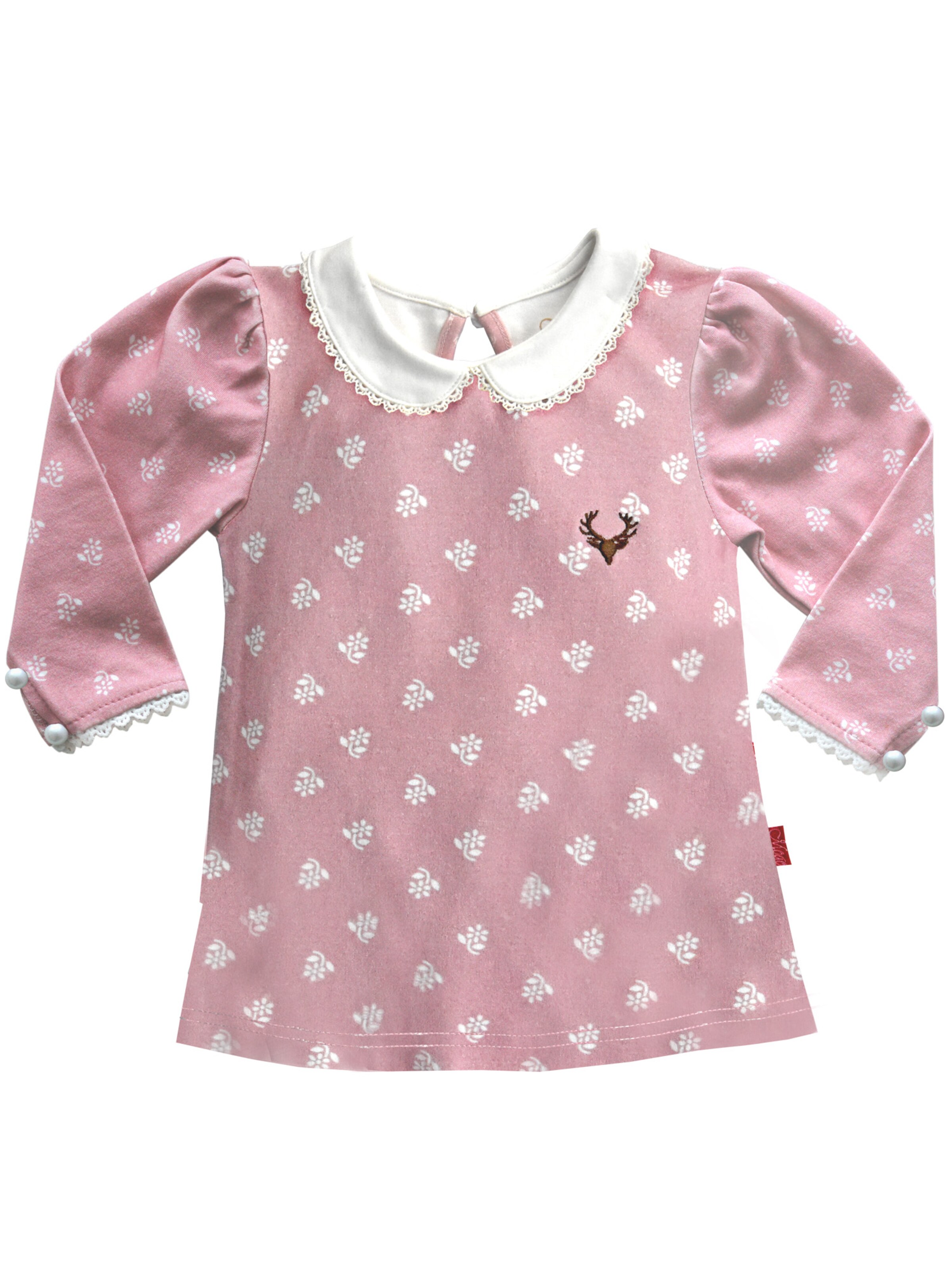 Mogo Shirt 'Bonegg'‌ in Pink: Vorderseite