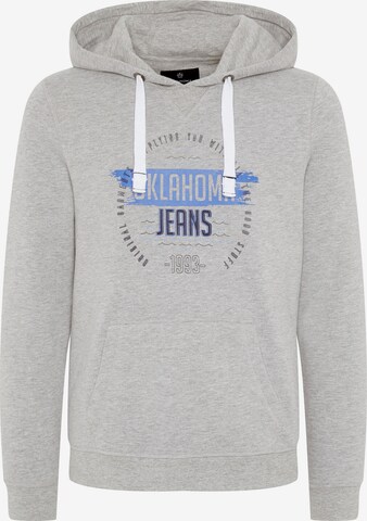 Oklahoma Jeans Sweatshirt in Grey: front