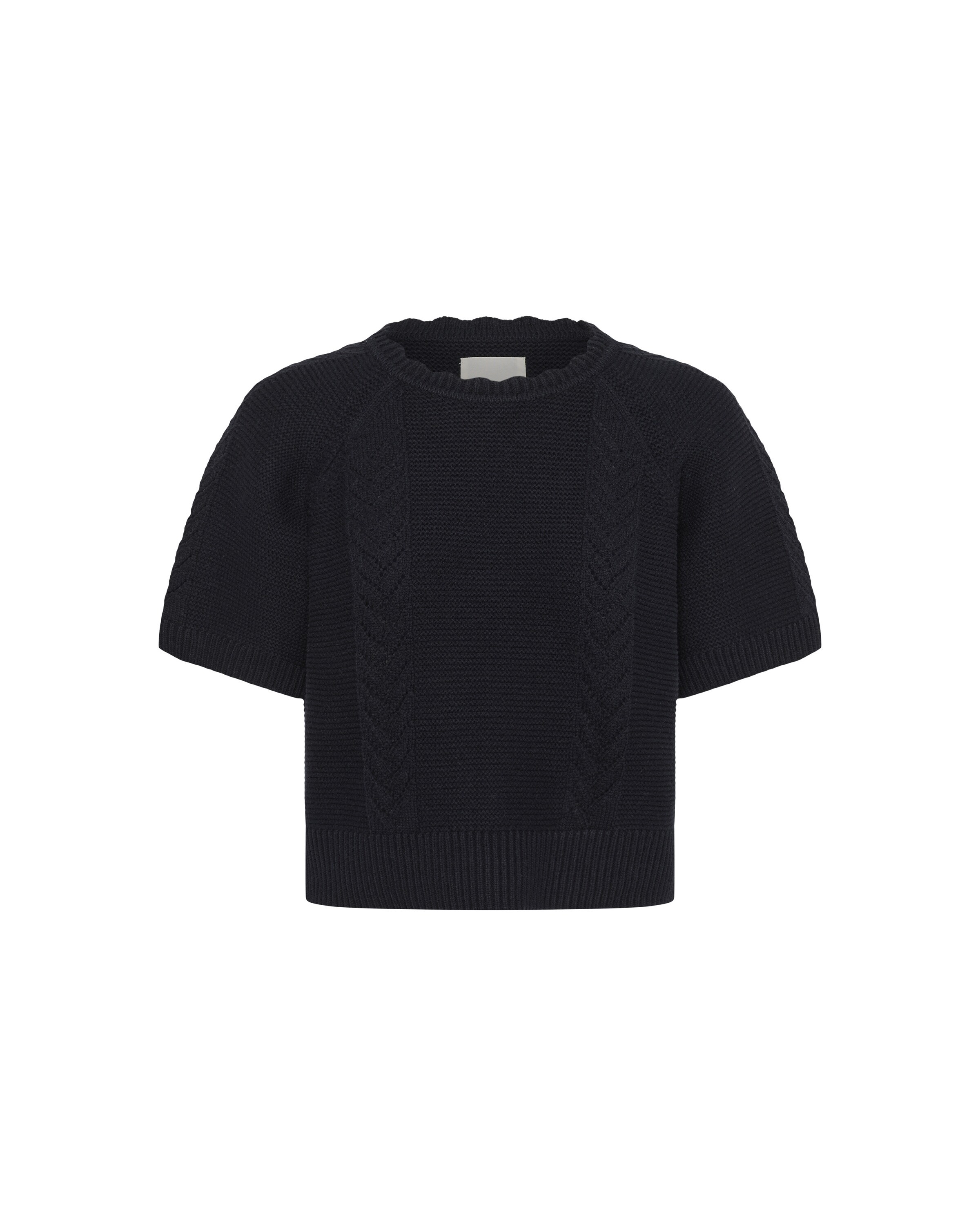 Part Two Sweater 'PWAnisette' in Black: front