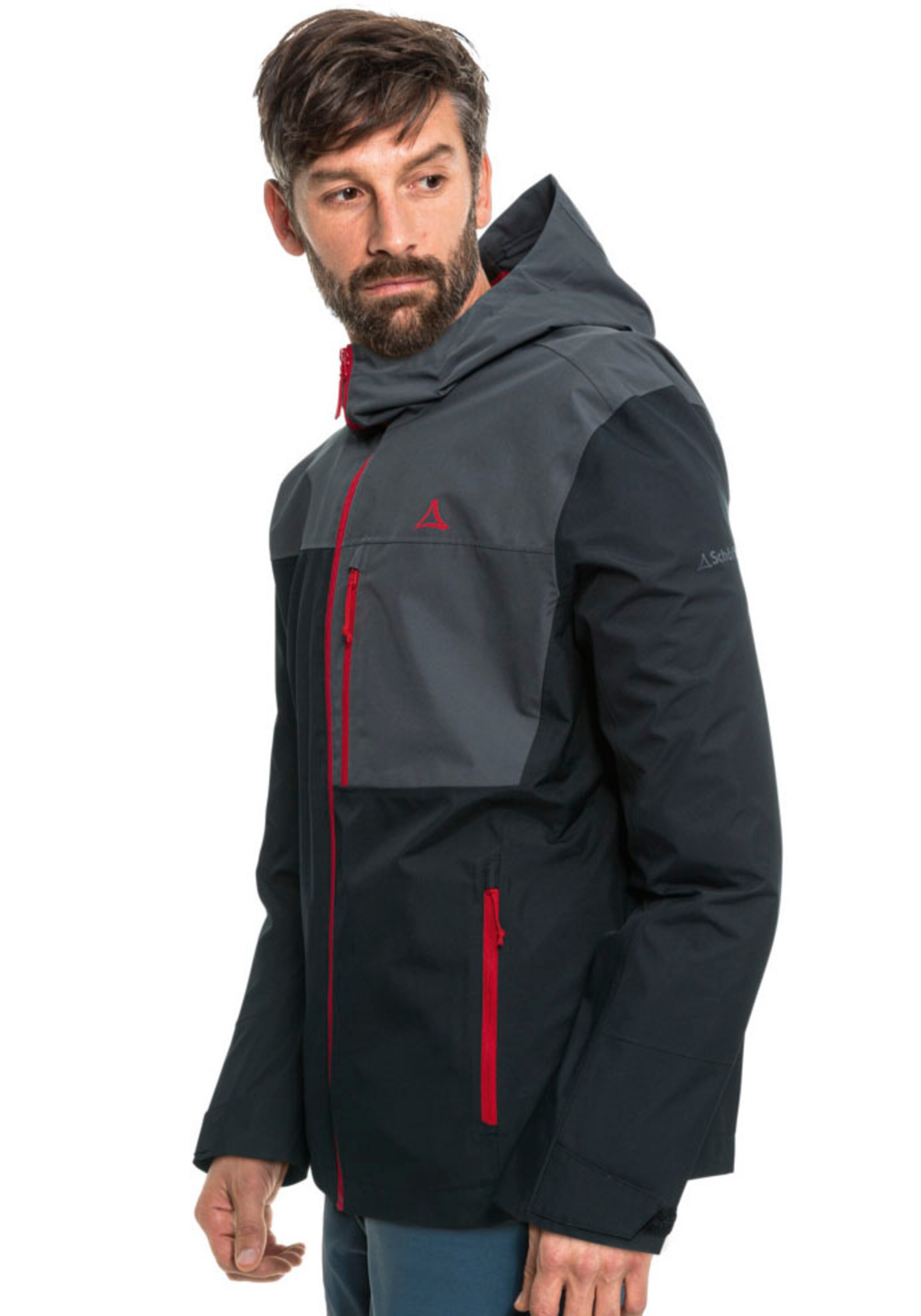 Schöffel - Casaco outdoor 'Winterhude' em preto