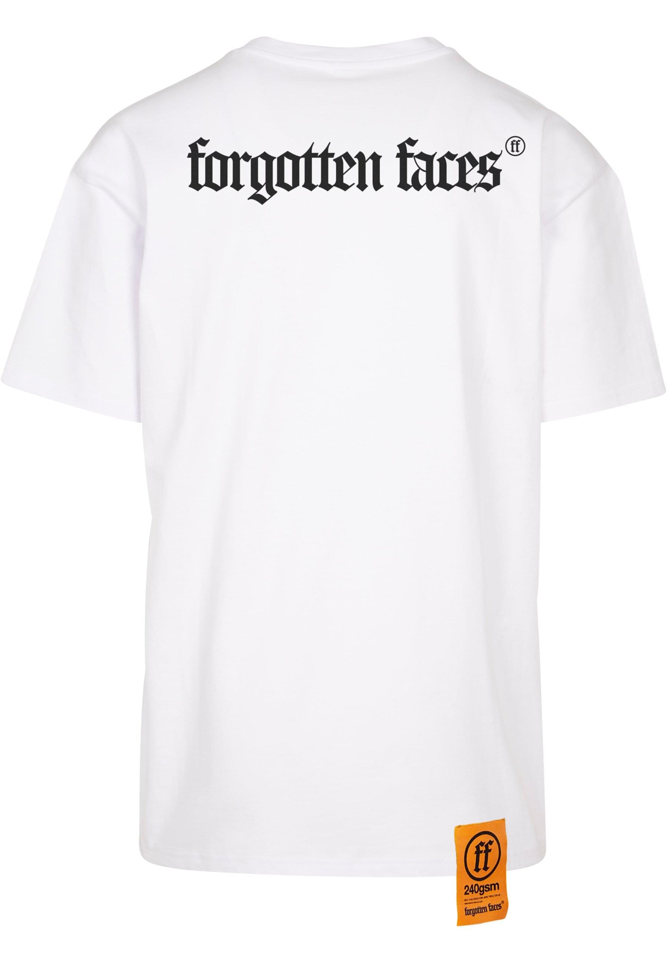 Maglietta 'Sliced Tee' di Forgotten Faces in bianco