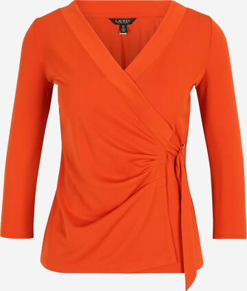 Lauren Ralph Lauren Petite Shirt 'JAINAB' in Oranje: voorkant