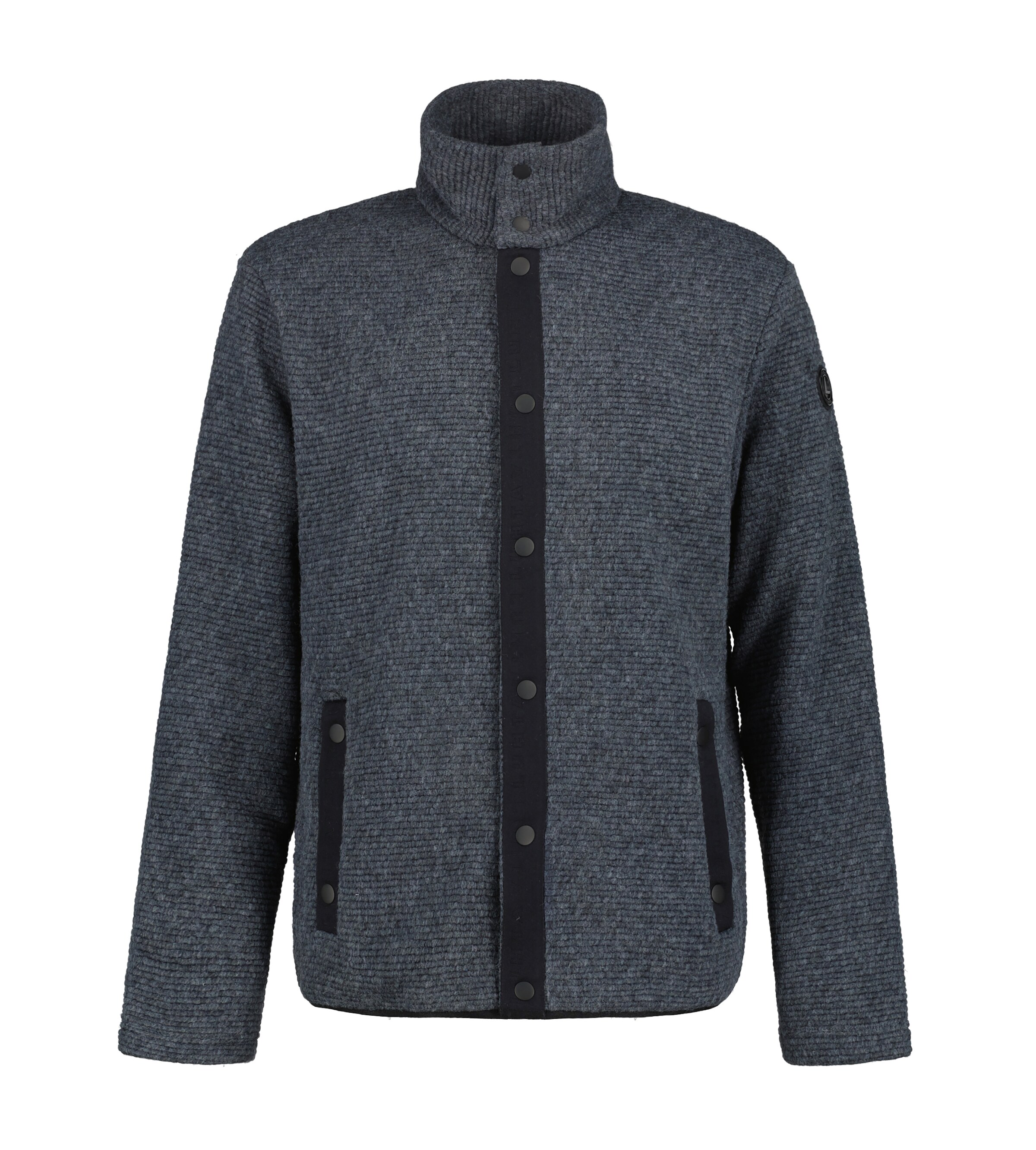 LUHTA Bluza polarowa funkcyjna 'Janka' w kolorze szary: przód