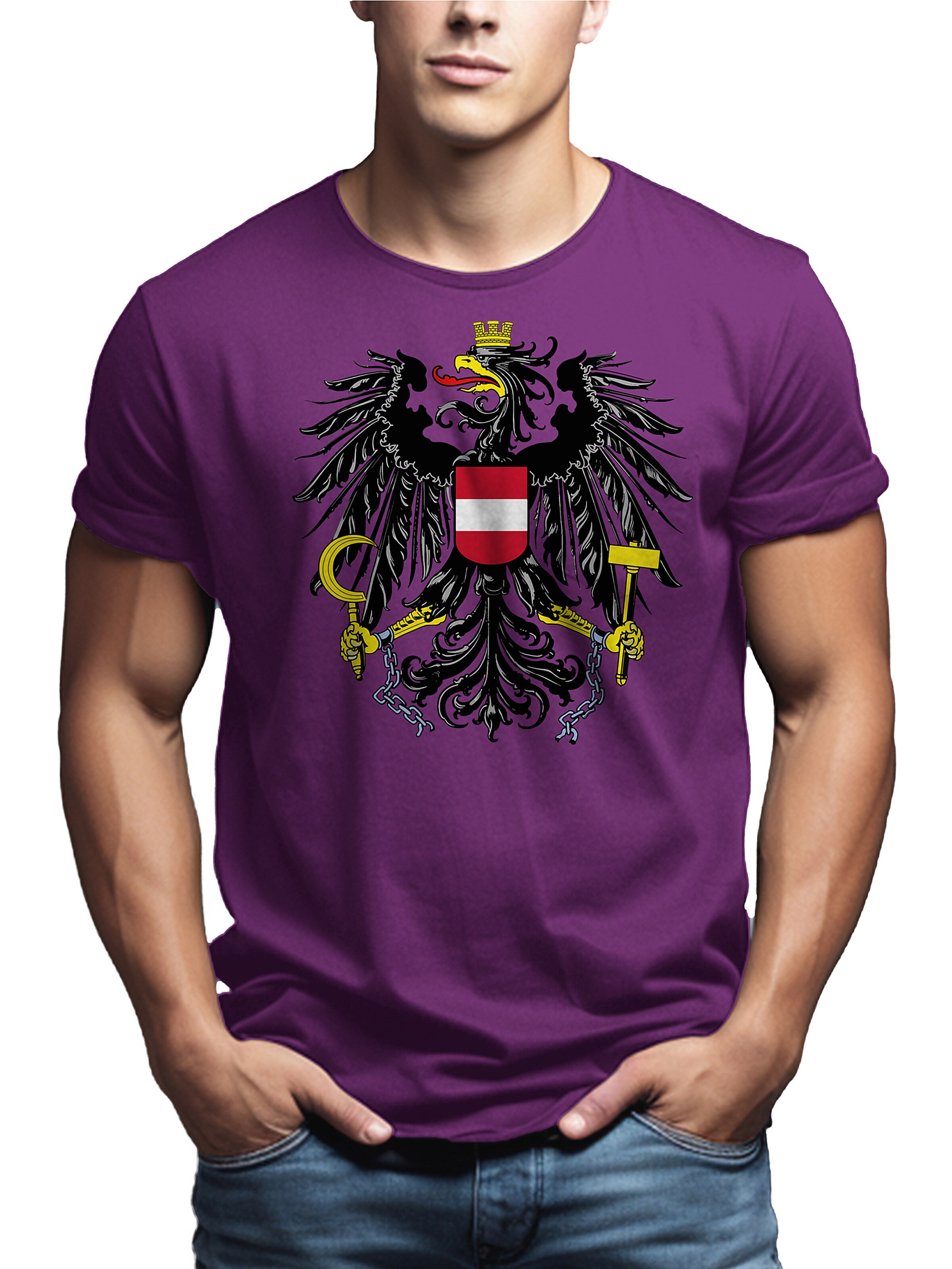 MAKAYA Shirt in Purple