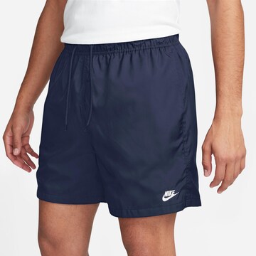 Nike Sportswear Lużny krój Spodnie 'Club' w kolorze niebieski