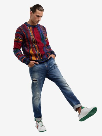 Carlo Colucci Sweater 'De Prezzo' in Mixed colors