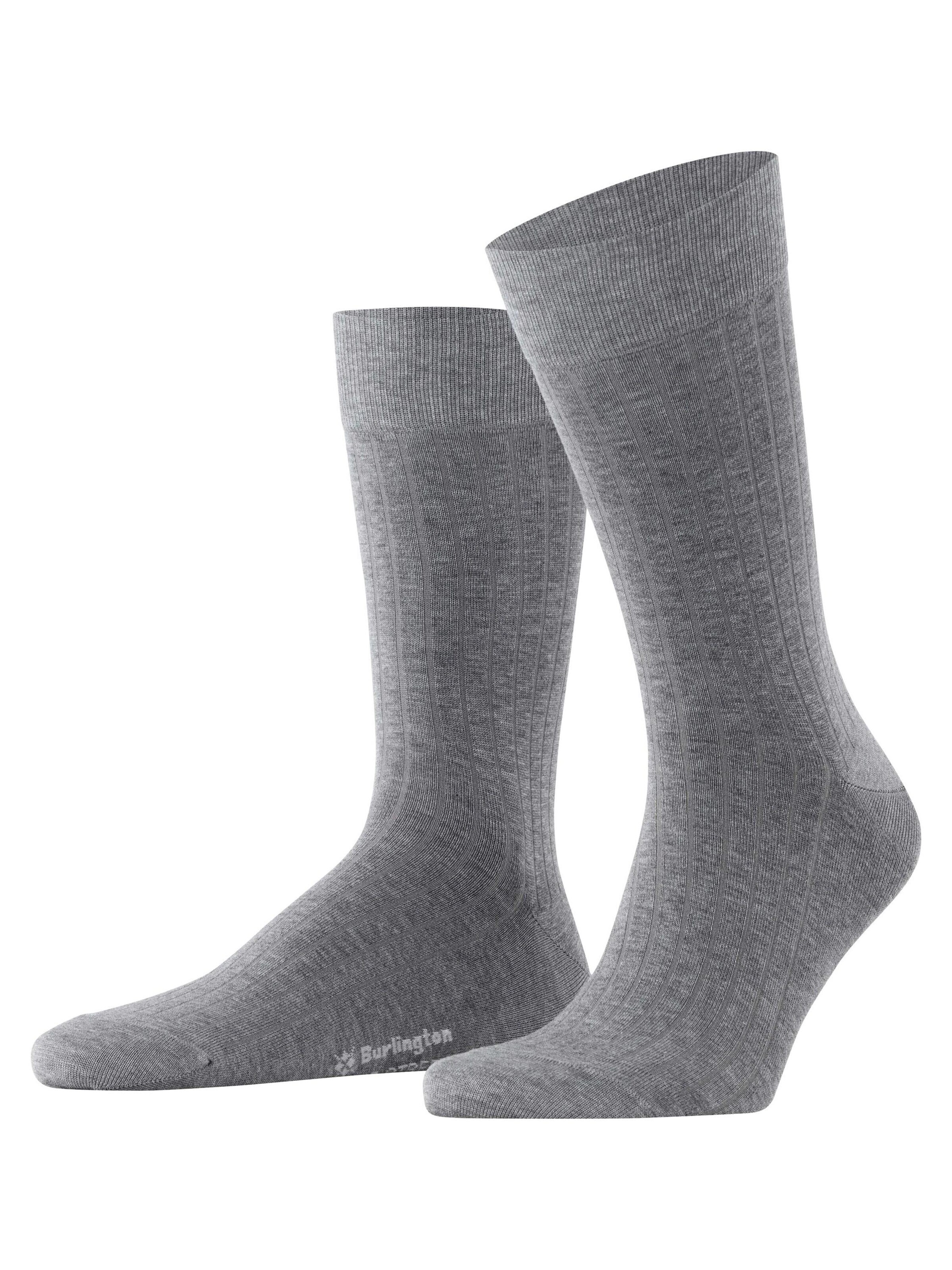 BURLINGTON Socken 'Duke Street'‌ in Grau: Vorderseite