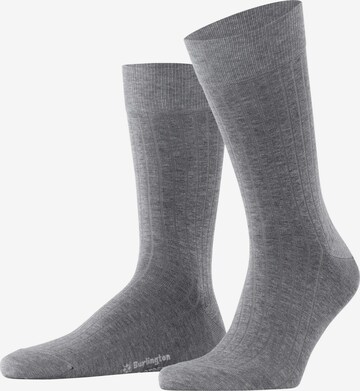BURLINGTON Socken 'Duke Street' in Grau: Vorderseite