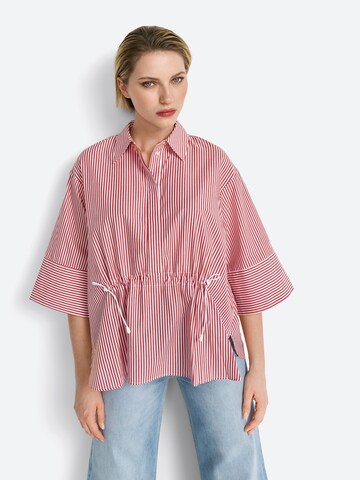 Camicia da donna di Rich & Royal in rosso: frontale