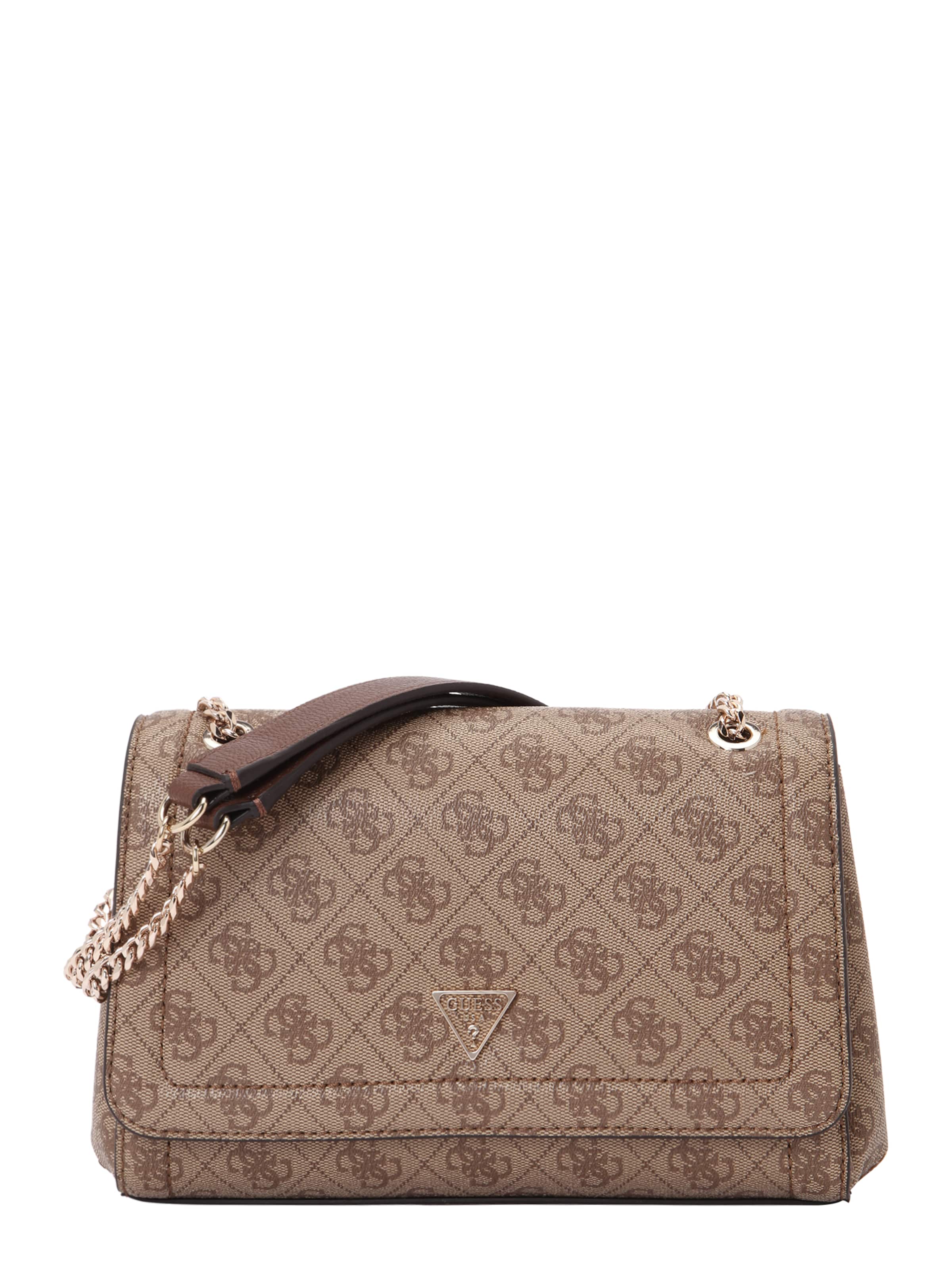 GUESS Crossbody Bag 'NOELLE II CNVRTBLE XBODY FLAP' in Brown: front