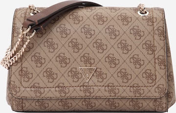 GUESS Сумка через плечо 'NOELLE II CNVRTBLE XBODY FLAP' в Коричневый: спереди