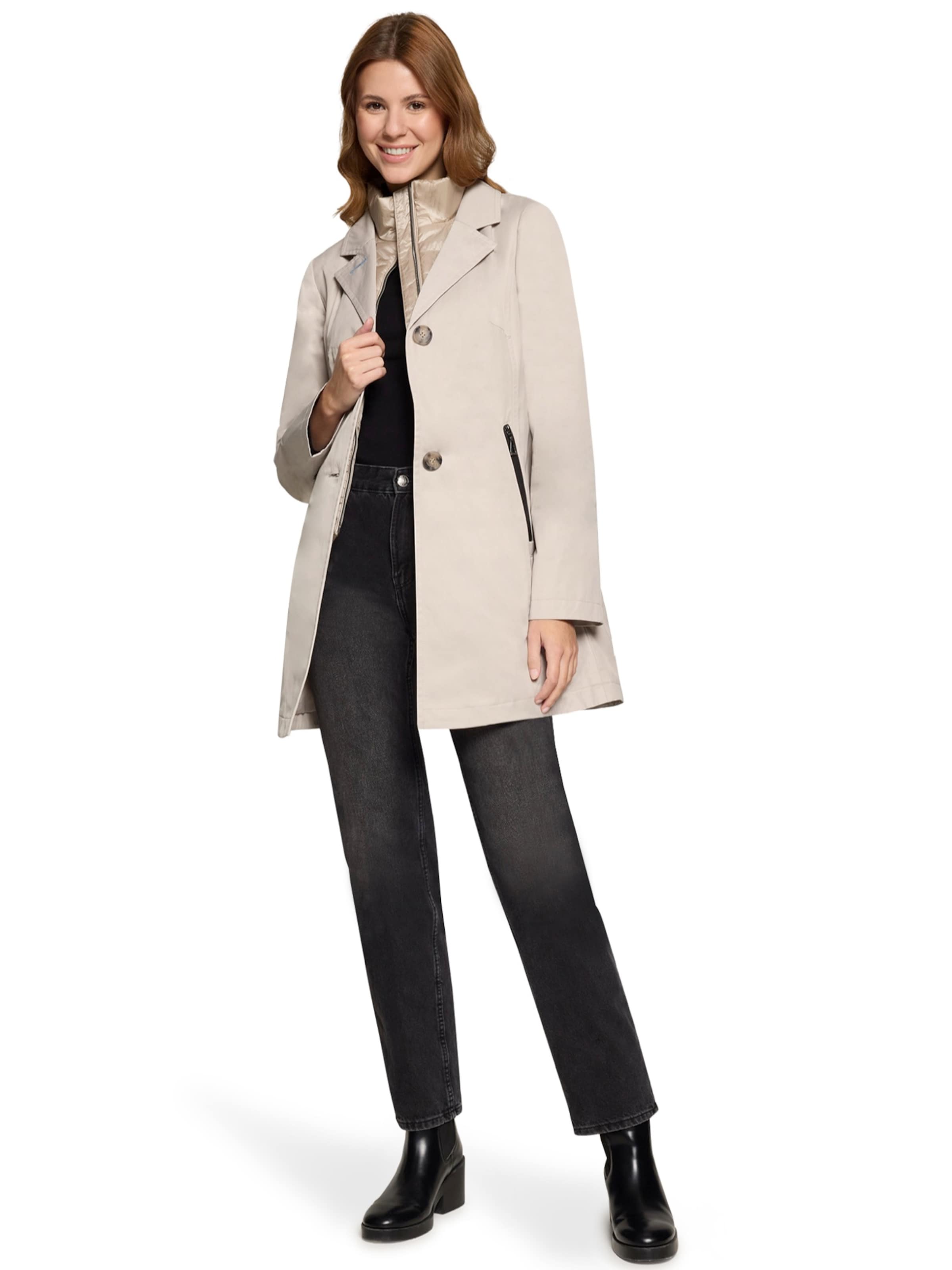 GIL BRET Mantel in Grau