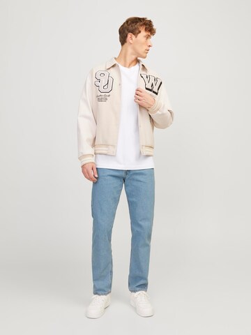 JACK & JONES Regularen Kavbojke 'CHRIS 704' | modra barva