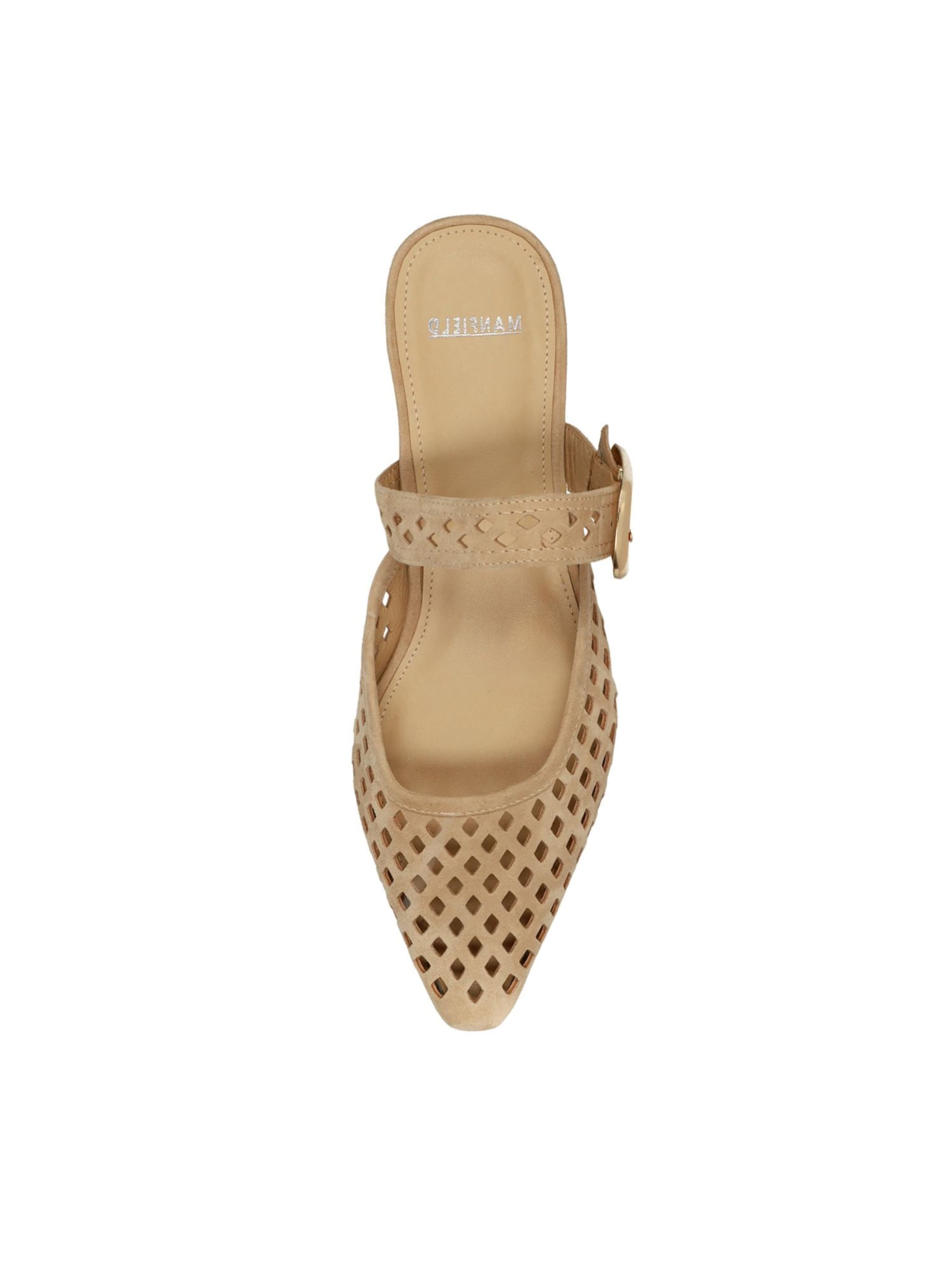 Escarpins à bride arrière MANFIELD en beige