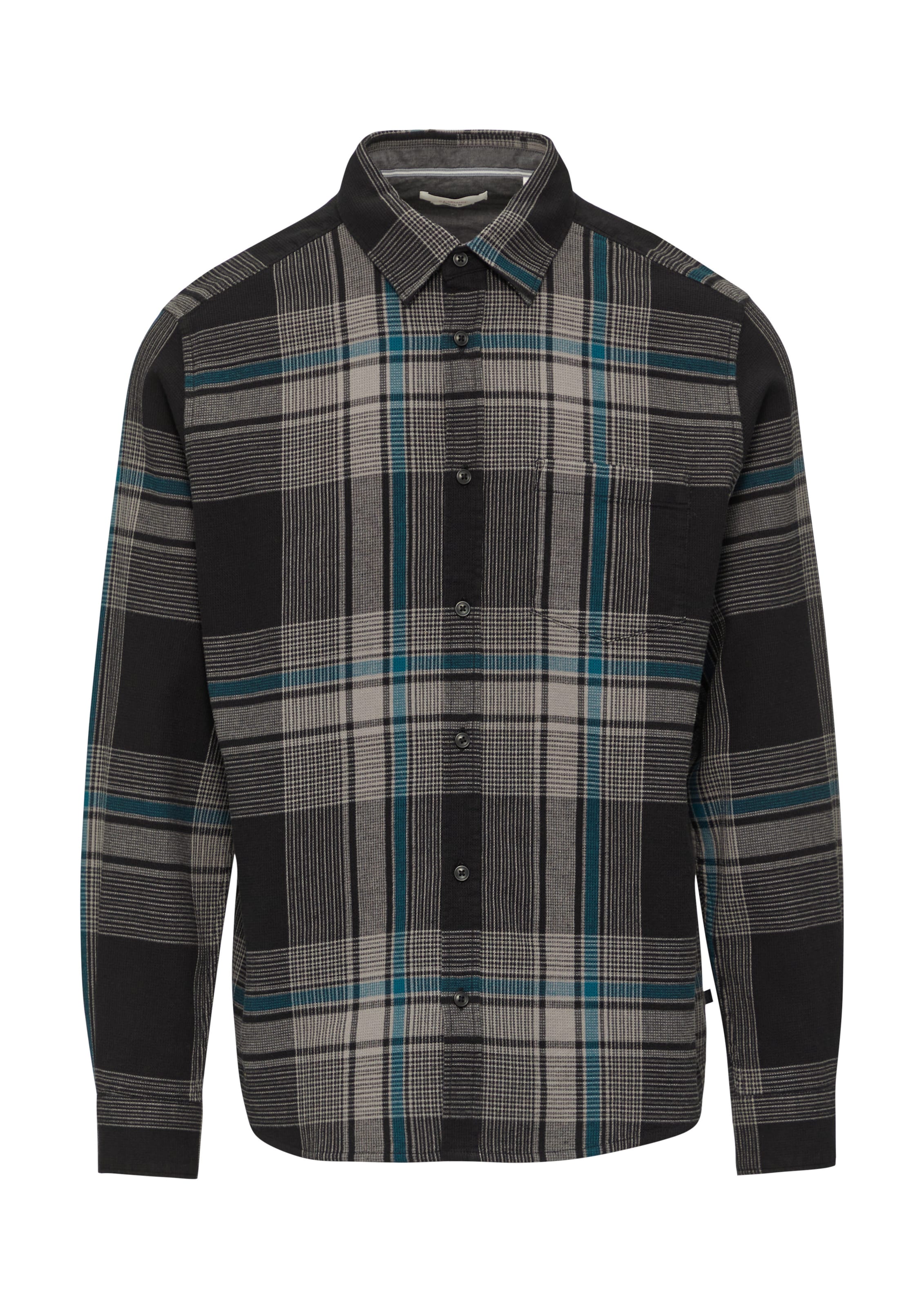 s.Oliver Overhemd in Zwart: voorkant