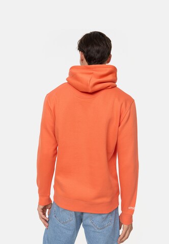 smiler. Sweatshirt in Orange