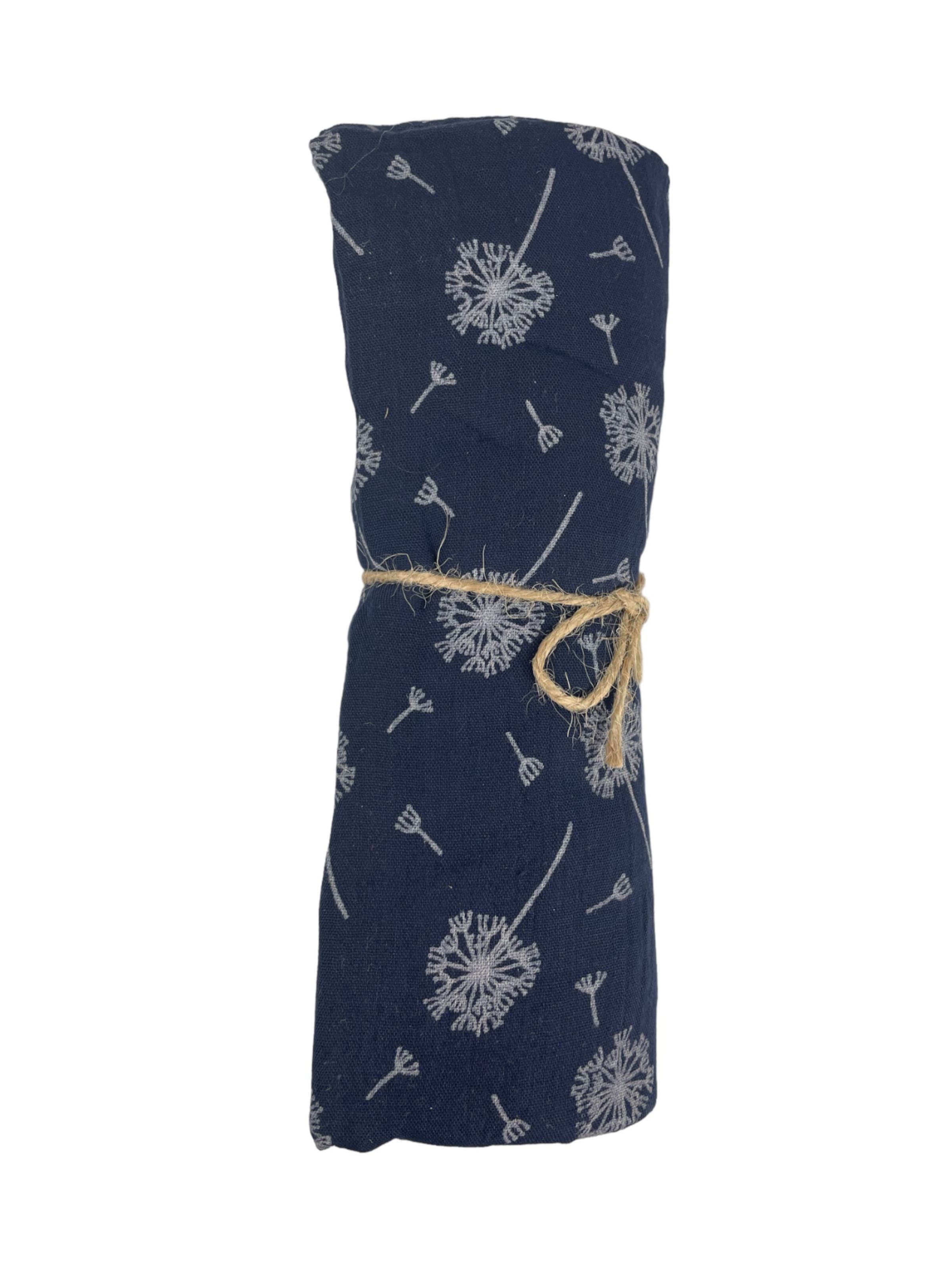 Kumixi Loop scarf 'Löwenzahn' in Blue: front