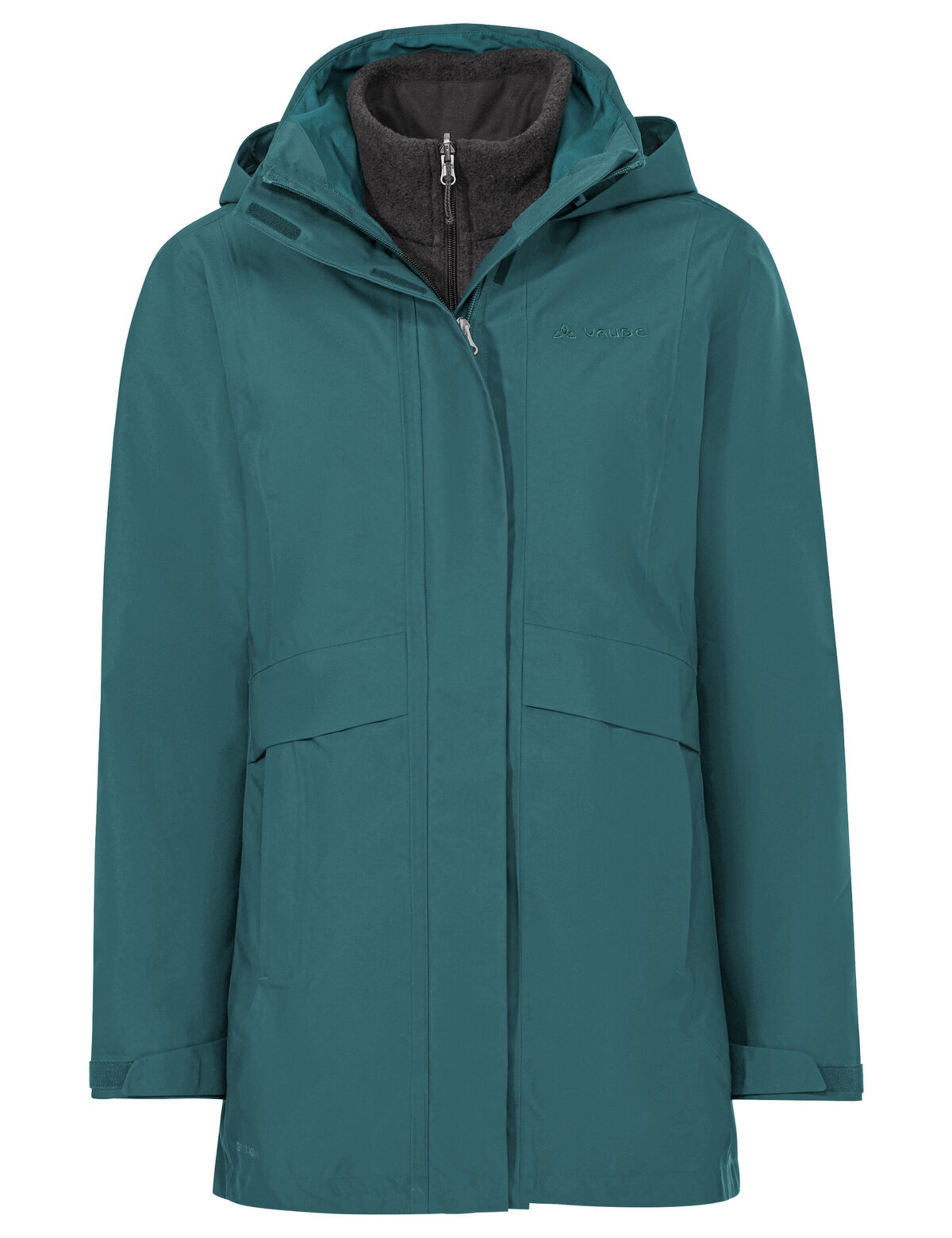 VAUDE Outdoorjacke 'Idris IV' in Grün: Vorderseite