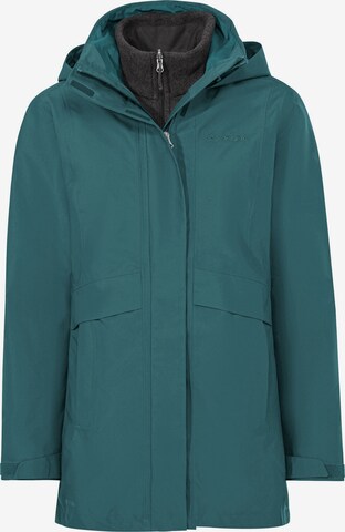 VAUDE Outdoorjacke 'Idris IV' in Grün: Vorderseite