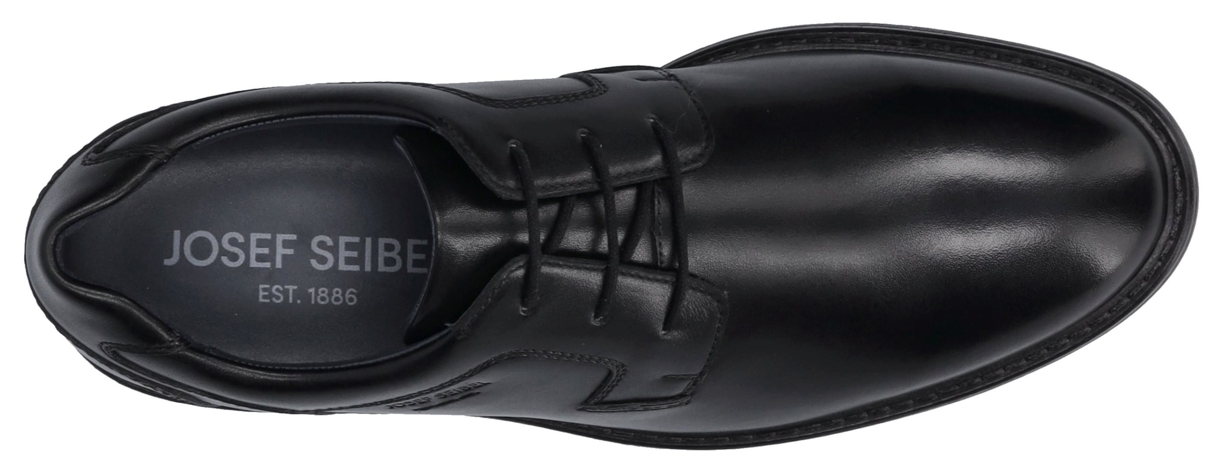 JOSEF SEIBEL Schnürschuh 'Earl 01' in Schwarz