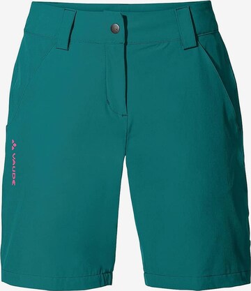 VAUDE Regular Outdoor Pants 'Neyland' in Green: front